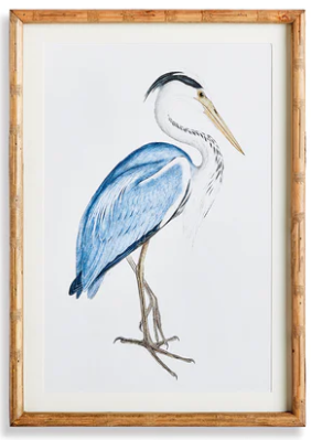 Elegant Blue Heron Prints