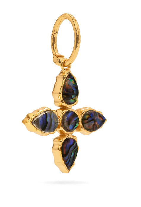 Aurora Reversible Pendant- Abalone/ MOP