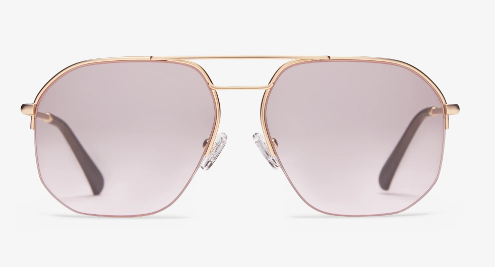 Muse Progressives- Gold with Pink Lenses