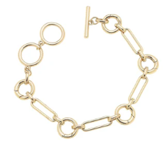 Bella Toggle Charm Bracelet