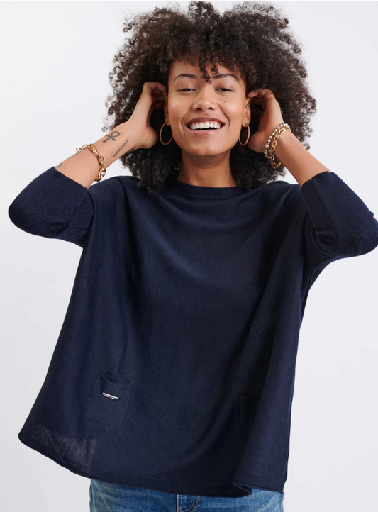 Catalina Crewneck Sweater - Navy