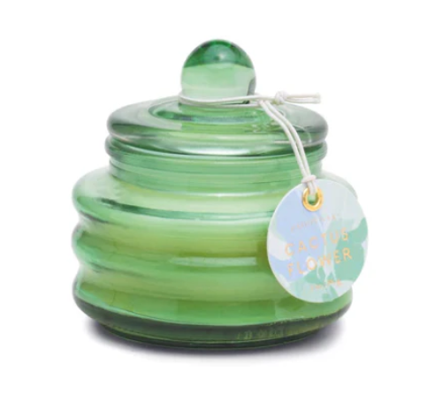 Cactus Flower Glass 3oz Candle