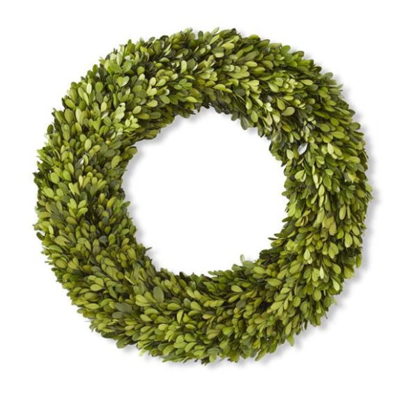 20" Round Boxwood Wreath