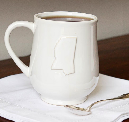 Mississippi Embossed Coffee Mug