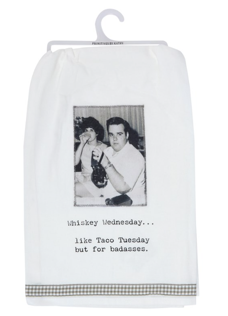 Whiskey Wednesday Kitchen Towel