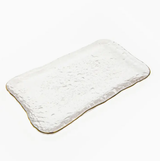 Saint Germain Serving Dish Clear/Gold