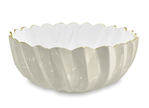 Encanto Orlando Medium Bowl (Cream and White)