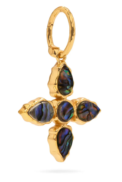 Aurora Reversible Pendant - Abalone / MOP