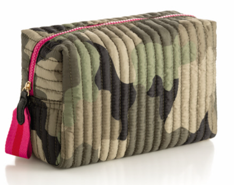 Camo Large Cosmetic Bag