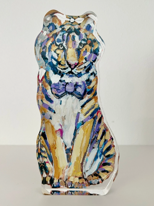 Louisiana Tiger Acrylic Shelfie