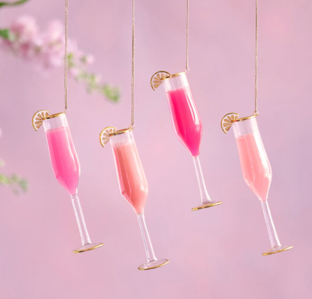 Champagne Cocktail Ornament