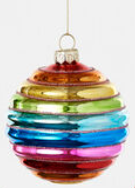 Rainbow Drop Ball Ornaments