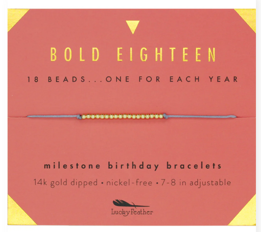 Bold Eighteen Bracelet