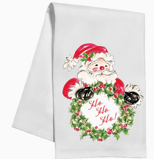 Ho Ho Ho Santa Kitchen Towel