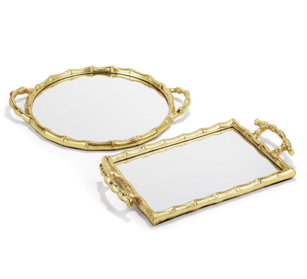 Bamboo Mirror Tray