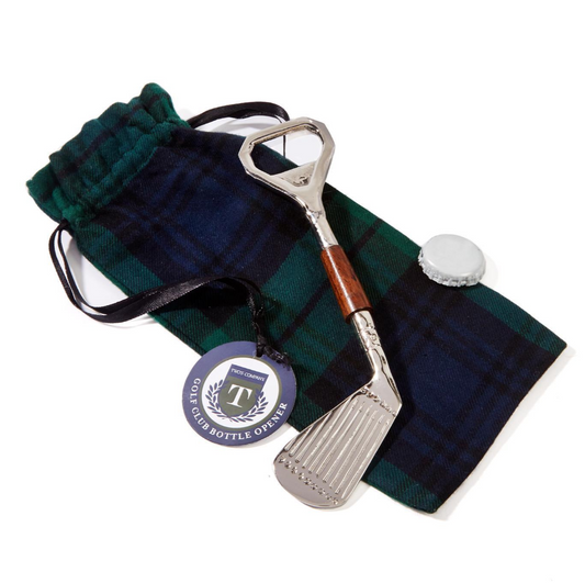 Golf Club Bottle Opener in Gift Pouch