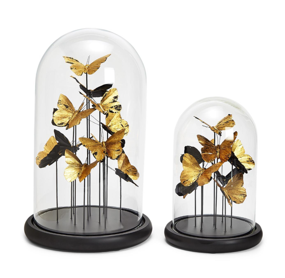 Golden Butterflies in Dome