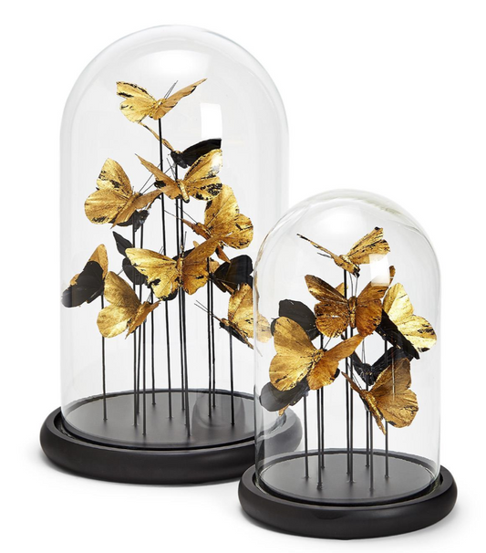 Golden Butterflies in Dome