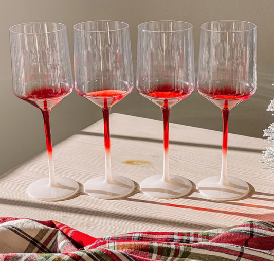 Peppermint Wine Glass