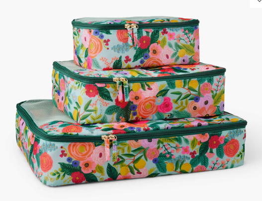 Garden Party Packing Cube + Laundry Bag Set