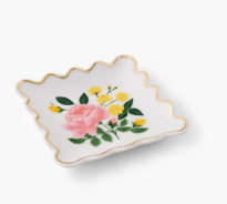 Roses Porcelain Ring Dish