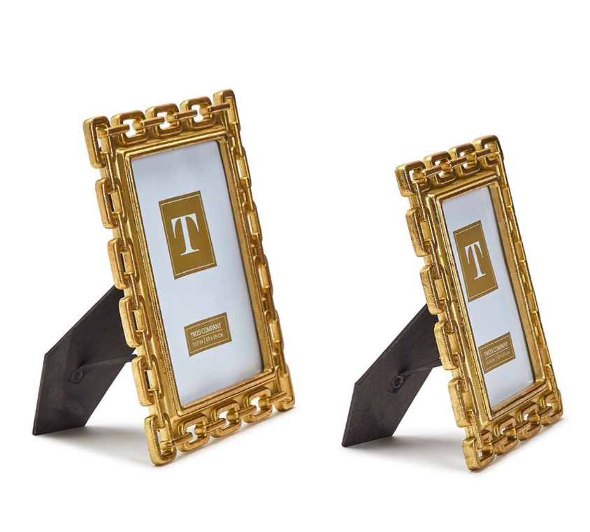 Gold Chain Photo Frames