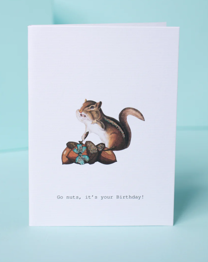 Go Nuts Greeting Card