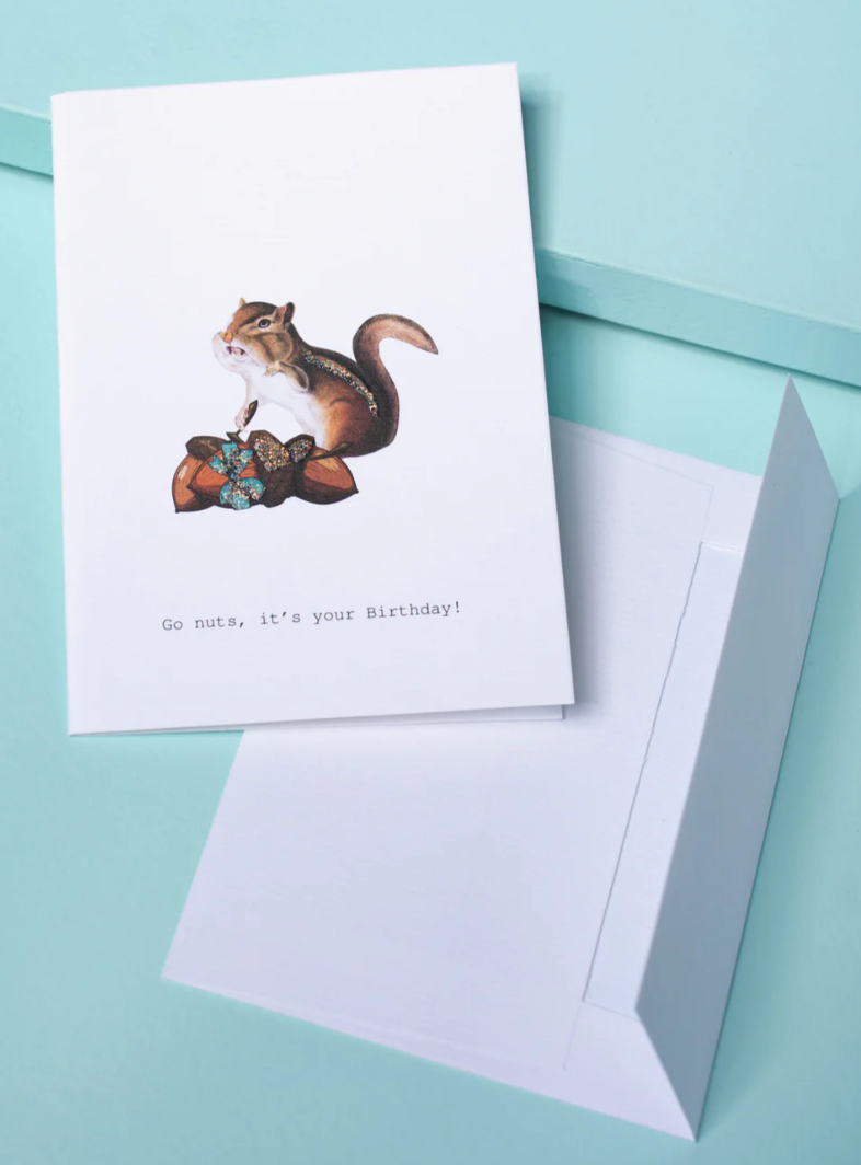 Go Nuts Greeting Card