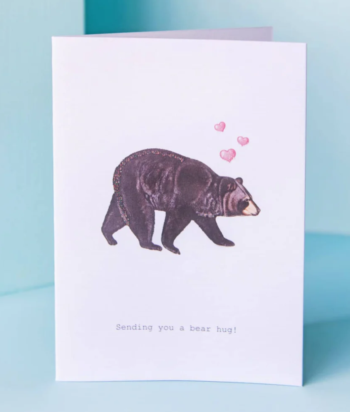 Bear Hug Greeting Card