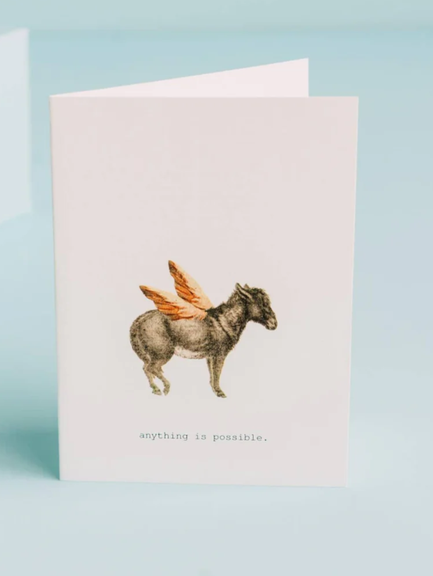 Anything's Possible Greeting Card