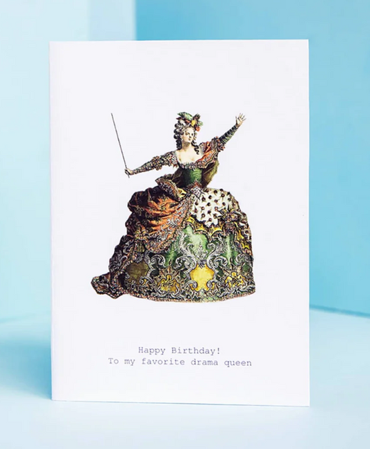 Drama Queen Greeting Card