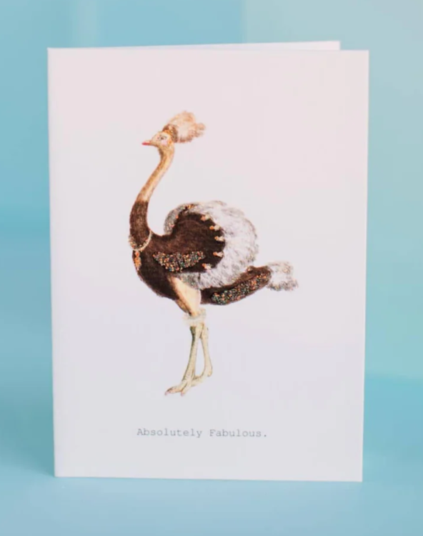 Absolutely Fabulous Greeting Card