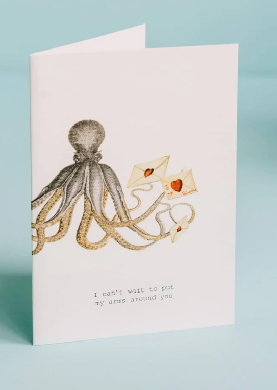 Can't Wait (Arms Around You) Greeting Card