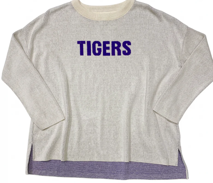 LSU Tigers Relaxed Sweater