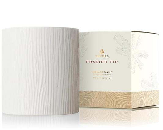 Frasier Fir Gilded Ceramic Poured Candle