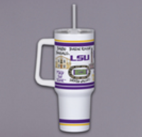 LSU Tumbler w/ Handle