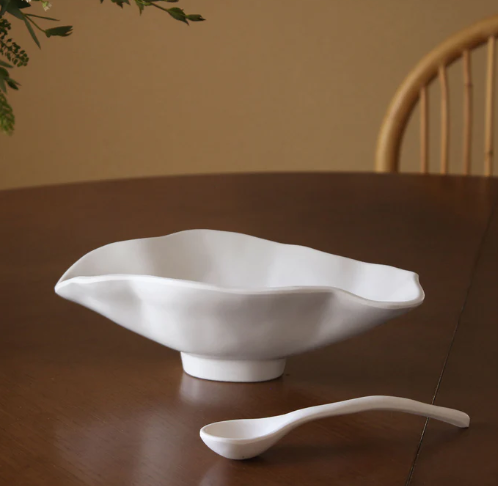 Vida Nube Small Oval Bowl with Spoon