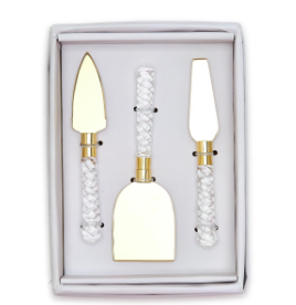 Crystal Clear Cheese Knives