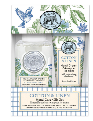 Cotton & Linen Handcare Gift Set