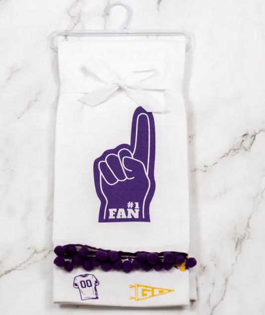 Football Fan Hand Towel Set