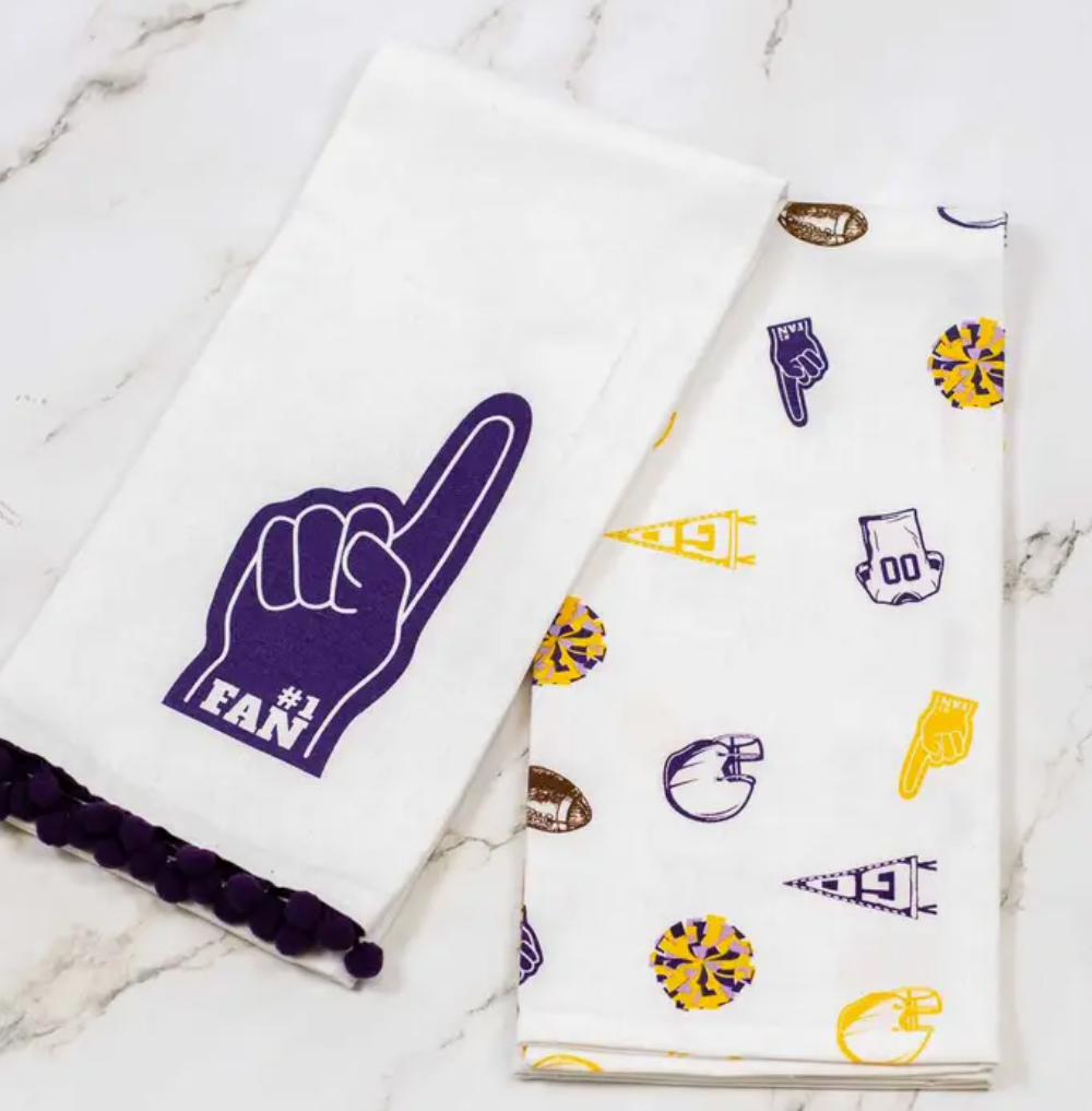 Football Fan Hand Towel Set