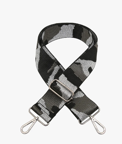 Camo Grey Guitar Strap