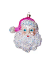 Cheerful Santa Ornament