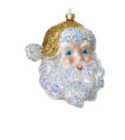 Cheerful Santa Ornament