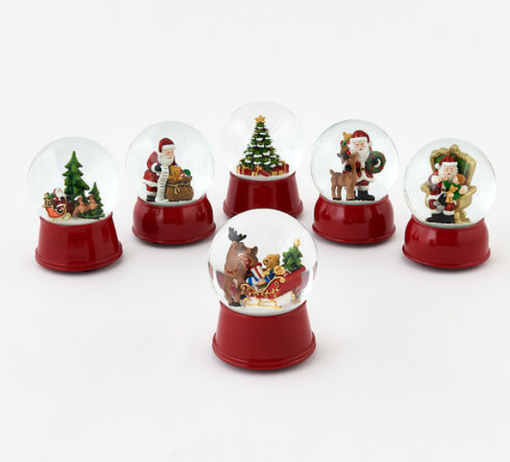 Santa Musical Water Globe