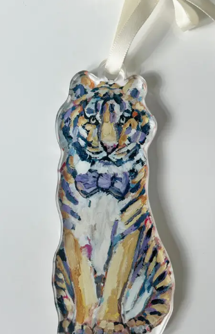 LSU Tiger Acrylic Ornament