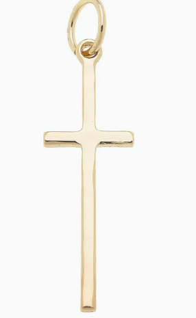 Skinny Cross Charm