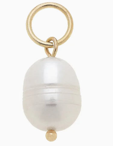 Baroque Pearl Charm