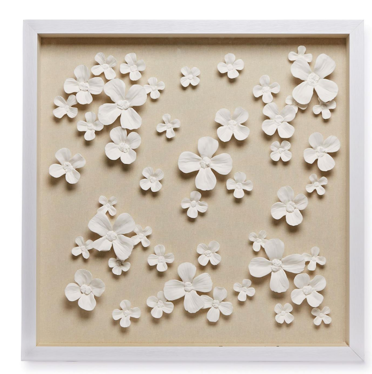 Dogwood in Bloom Shadow Box Wall Art