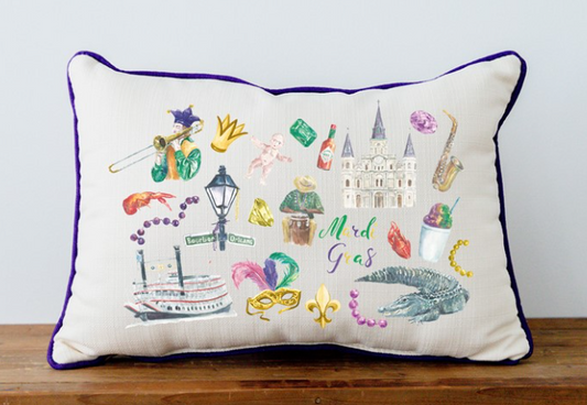 NOLA Cluster Pillow